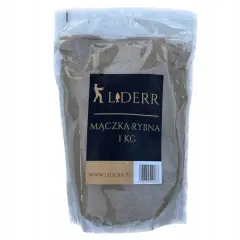 Opakowanie mączki rybnej 1 kg LADER. Idealna do zanęt wędkarskich, przyciąga ryby z daleka.