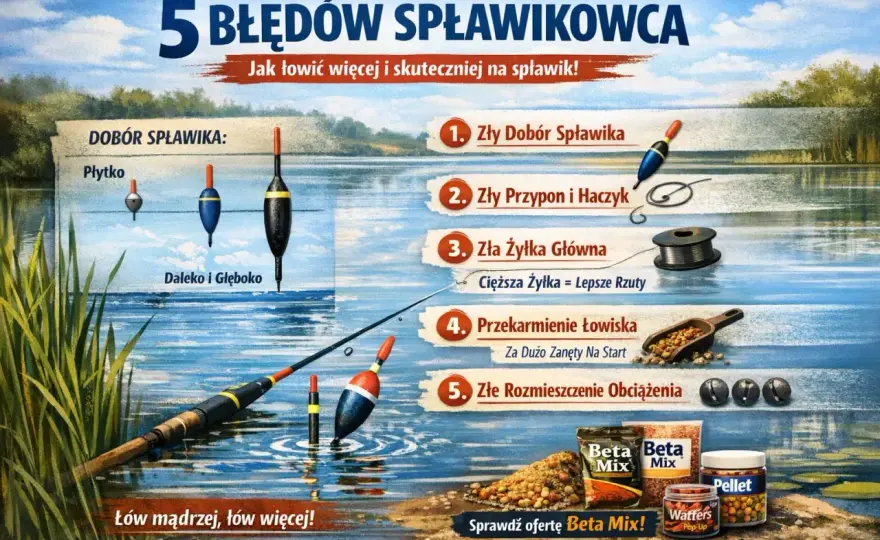 Żyłka na spławik - wybierz idealną i łów bez plątania